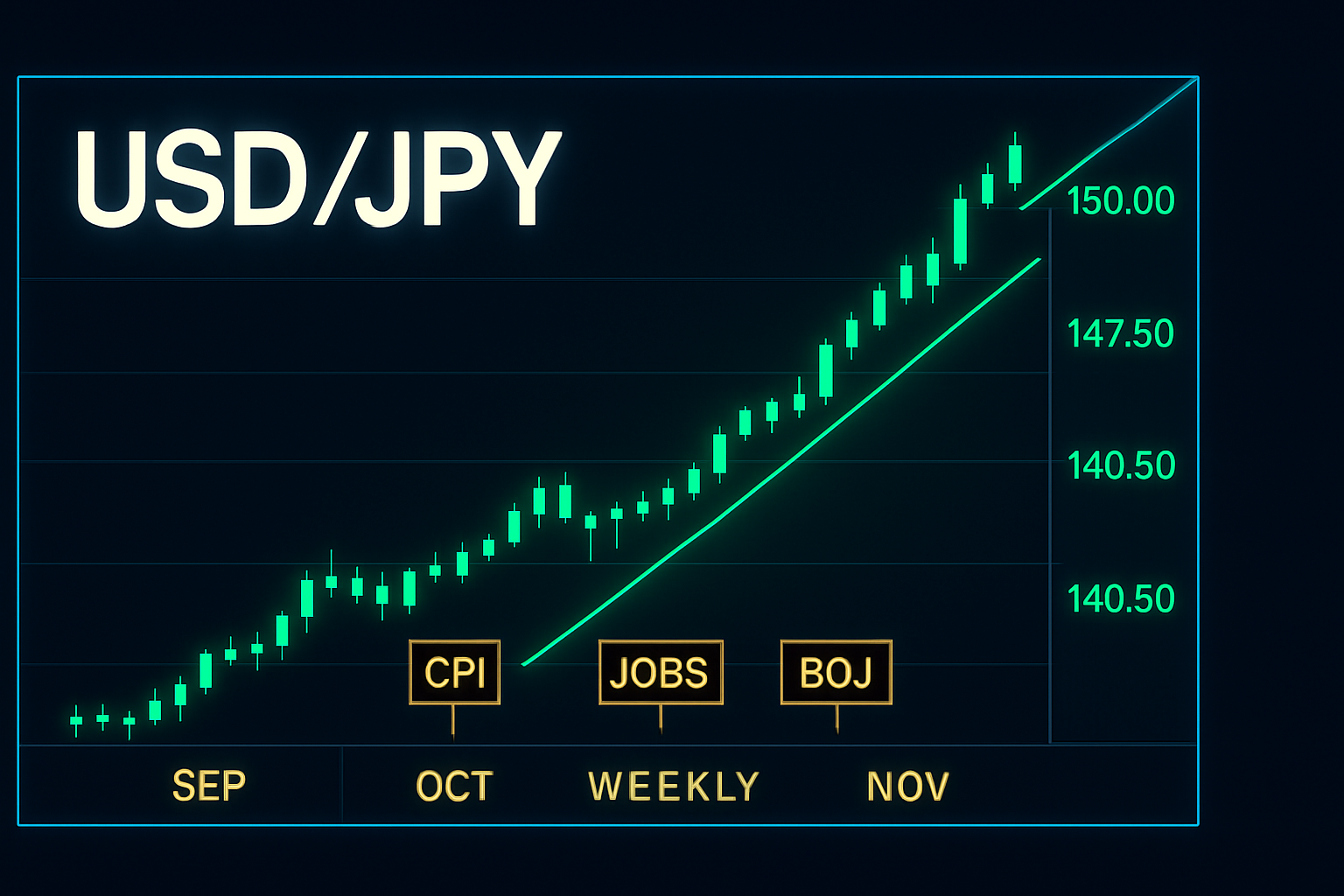 USD/JPY Eyes Critical Levels as CPI Data Sparks Volatility Above 160.50